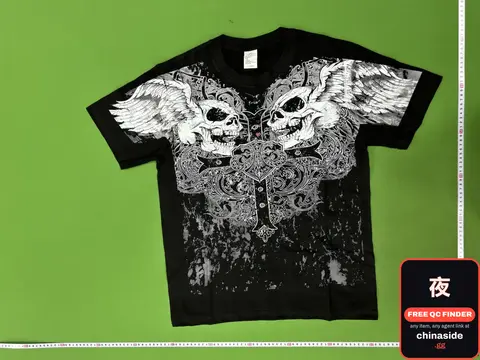 Skull And Wings Graphic Tee