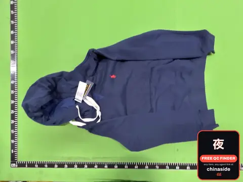 Polo Pony Embroidery Fleece-Lined Hoodie