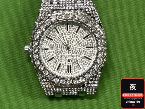 Diamond-Encrusted Watch