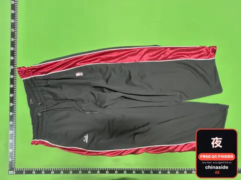 Black and Red Casual Trousers