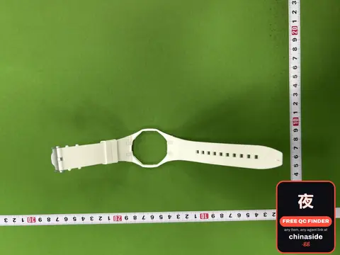 Two-tone Silicone Watch Strap