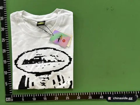 DX13 Simple Printed Short-Sleeve Top