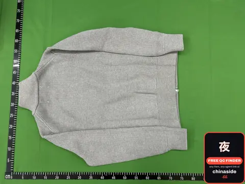 Knitted Turtleneck Cardigan Sweater