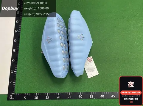 Blue Massage Slippers