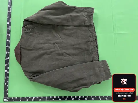 Vintage Washed Zipper Jacket