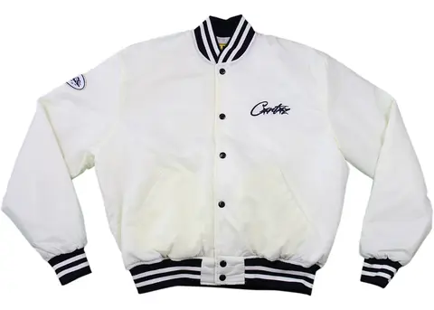 Corteiz Stadium Jacket (White)
