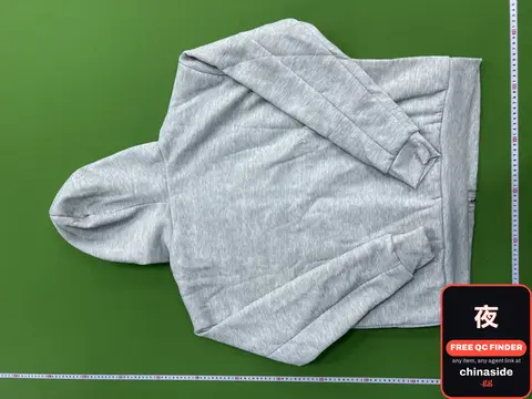 Grey Zip Hoodie