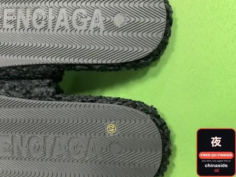 Balenciaga Letter Embroidered Slippers