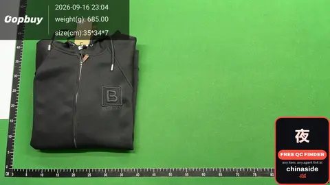 B Logo Zip Hoodie