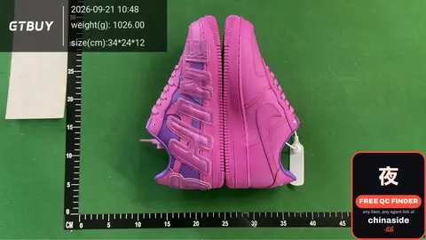 Pink Nike Air Force 1 Sneakers
