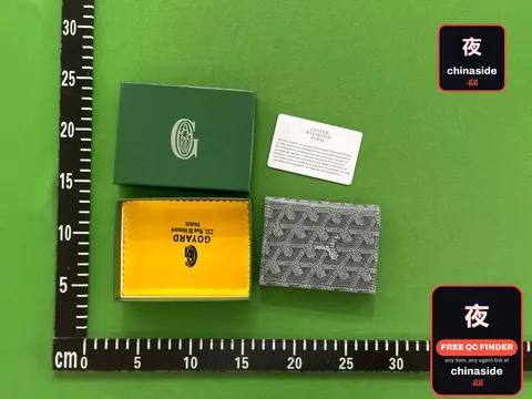 Goyard Style Dog Teeth ID And Passport Holder