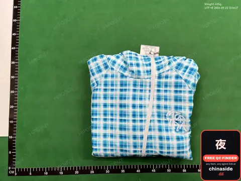 Me Asymmetric Check Jacket