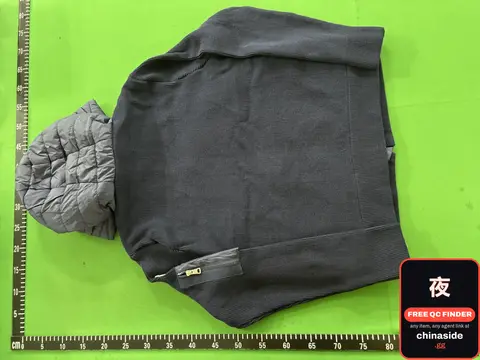 Hooded Wool Cardigan