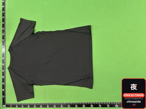 Black Short Sleeve T-Shirt With Side Logo