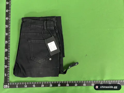 Men Distressed Straight Jeans
