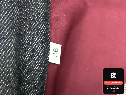 Red Crocodile Denim Bag