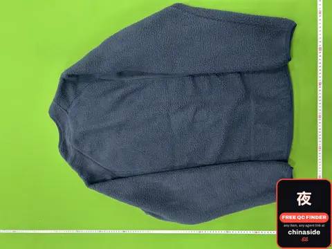 Embroidered Polar Fleece Coat