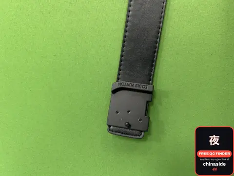 Louis Vuitton Black Belt
