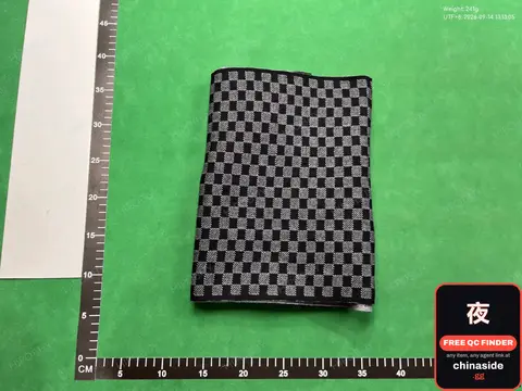 Checkered Wallet