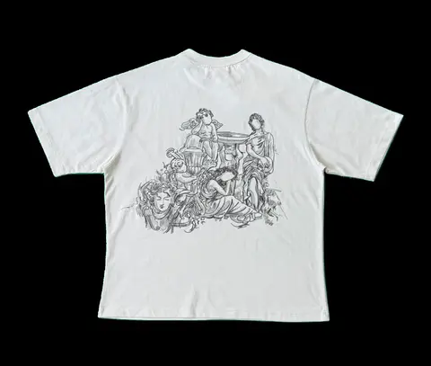 Derschutze "gallery" T Shirt creme