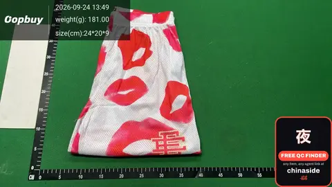 Lip Print Shorts