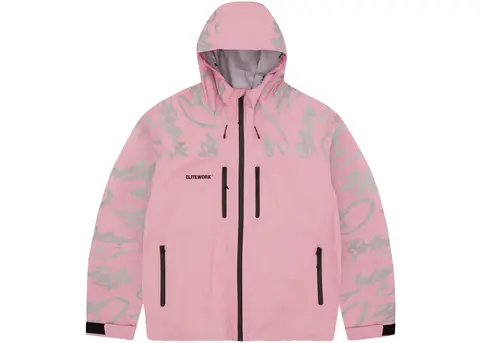 Corteiz Elitework Shell Jacket (Pink)