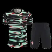 2526 season Portugal Training clothes suit Short sleeve Fan version