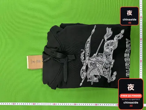 Embroidered Line Art Warhorse Hoodie