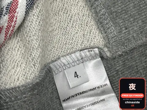 TB Four-Stripe Zip-Up Hoodie