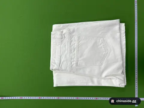 Mobius Porcelain Selvedge Denim White Washed Jeans