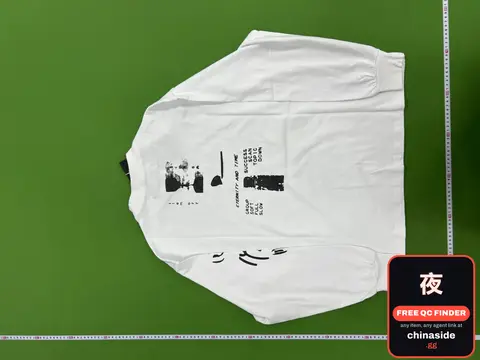 White Long Sleeve Graphic Tee