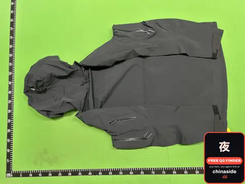 Black Hard Shell Jacket