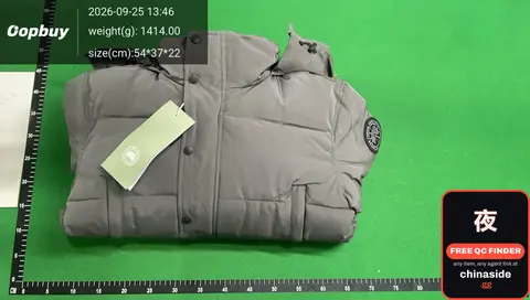 Grey Puffer Jacket