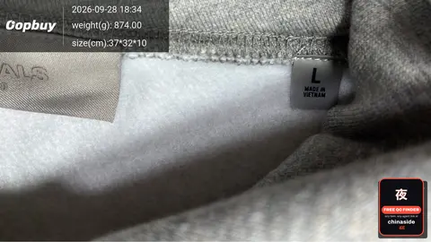 Essentials FOG Velvet Hoodie