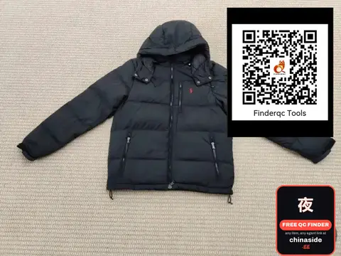Two-Color Fluffy Down Jacket