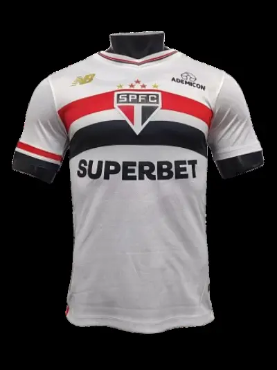 2526 Season São Paulo Home Jersey Player Version