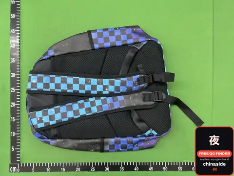 Checkered Backpack