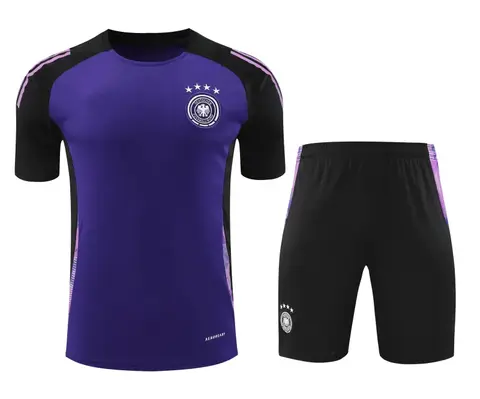 2425 Germany Training clothes suit Short sleeve Fan version