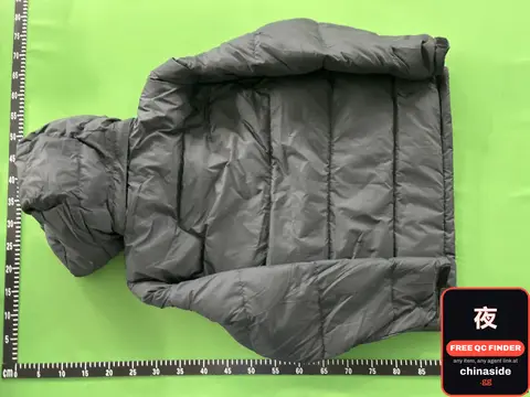 Two-Tone Voluminous Fluffy Down Jacket