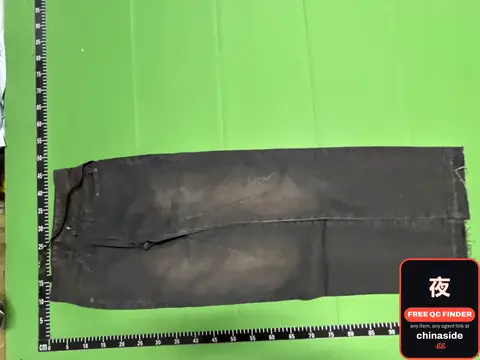 Black Denim Pants