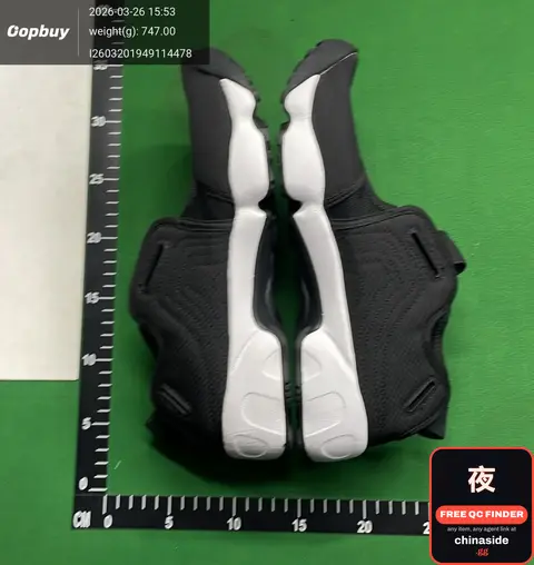 Black and White Sneakers