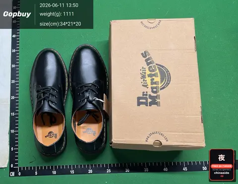 Dr. Martens Style Leather Boots