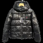 Ralph Lauren Quilted Jacket - Black Glossy Hooded