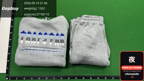 Four-color Patchwork Embroidery Zip-up Set