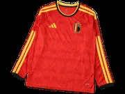 2026 FIFA World Cup Belgium home Long sleeved Fan version