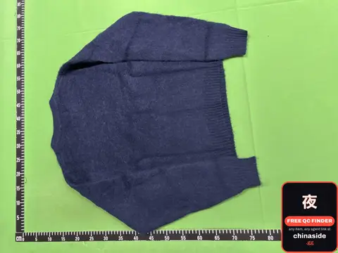 Blue Knit Sweater
