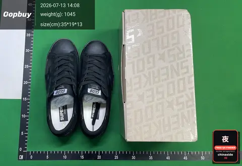 Men's Vintage Leather Lace-Up Sneakers