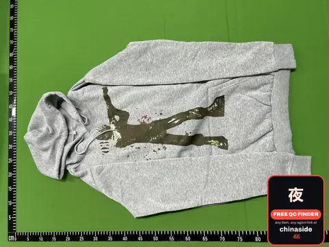 Retro Printed Hoodie Jacket