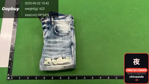 Distressed Denim Jeans