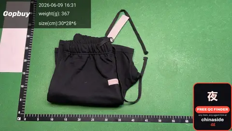 Flocked Letter Drawstring Shorts